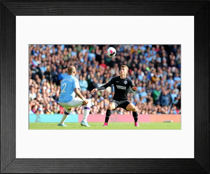 Framed Print : Premier League Showdown: Manchester City vs. Brighton and Hove Albion at Etihad Stadium (31AUG19) Framed Print : Premier League Showdown: Manchester City vs. Brighton and Hove Albion at Etihad Stadium (31AUG19)
