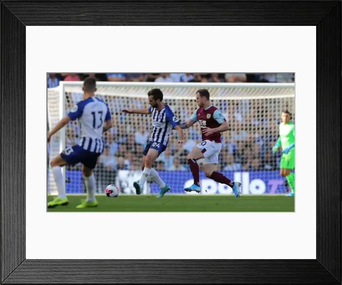 Framed Print : Brighton vs. Burnley: Premier League Showdown at American Express Community Stadium (14SEP19)