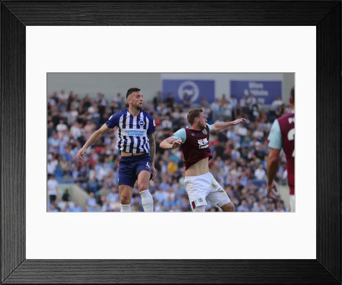Framed Print : Brighton vs. Burnley: Premier League Clash at American Express Community Stadium (14SEP19) Framed Print : Brighton vs. Burnley: Premier League Clash at American Express Community Stadium (14SEP19)