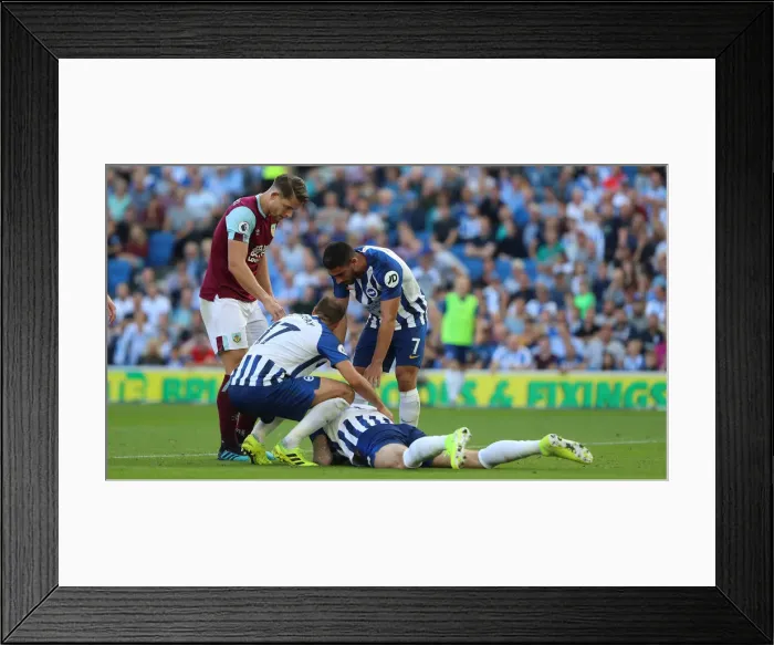 Framed Print : Brighton vs. Burnley: Premier League Showdown at American Express Community Stadium (14SEP19) Framed Print : Brighton vs. Burnley: Premier League Showdown at American Express Community Stadium (14SEP19)