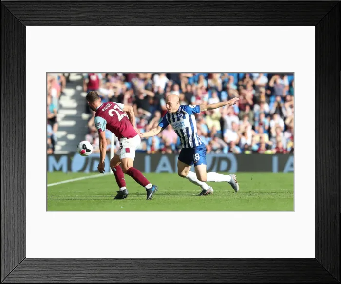 Framed Print : Intense Premier League Showdown: Brighton & Hove Albion vs. Burnley (14SEP19) Framed Print : Intense Premier League Showdown: Brighton & Hove Albion vs. Burnley (14SEP19)