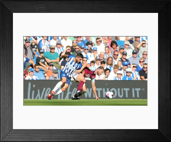 Framed Print : Brighton vs. Burnley: Premier League Clash at American Express Community Stadium (14SEP19) Framed Print : Brighton vs. Burnley: Premier League Clash at American Express Community Stadium (14SEP19)