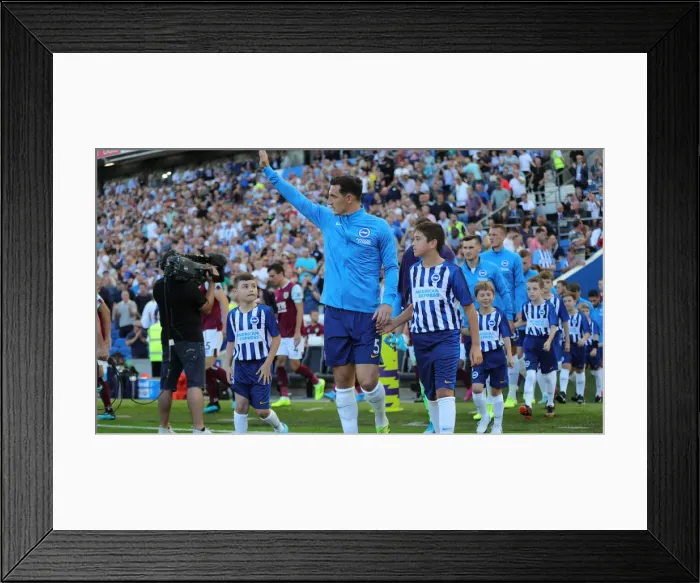 Framed Print : Brighton vs. Burnley: Intense Clash in Premier League, American Express Community Stadium - September 10, 2019 Framed Print : Brighton vs. Burnley: Intense Clash in Premier League, American Express Community Stadium - September 10, 2019
