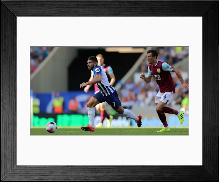 Framed Print : Brighton vs. Burnley: Premier League Clash at American Express Community Stadium - September 10, 2019 Framed Print : Brighton vs. Burnley: Premier League Clash at American Express Community Stadium - September 10, 2019