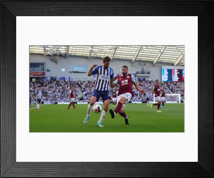 Framed Print : Brighton vs. Burnley: Premier League Clash at American Express Community Stadium (14SEP19) Framed Print : Brighton vs. Burnley: Premier League Clash at American Express Community Stadium (14SEP19)