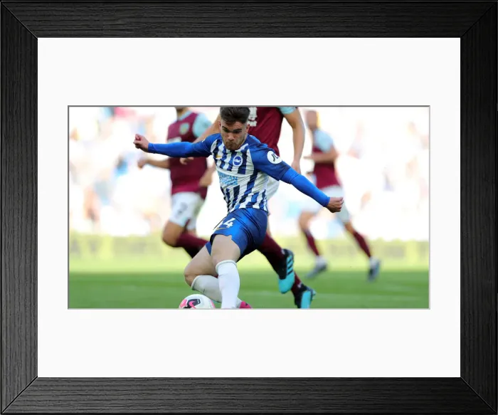 Framed Print : Brighton vs. Burnley: Premier League Clash at American Express Community Stadium (September 14, 2019)