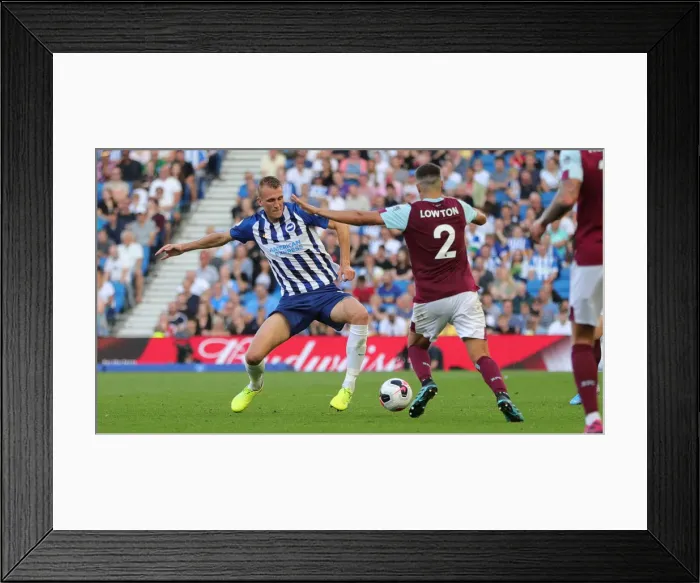 Framed Print : Brighton and Burnley Clash in Premier League: 10th September 2019 (American Express Community Stadium)