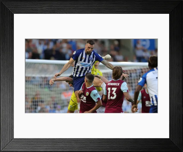 Framed Print : Brighton vs. Burnley: Premier League Showdown at American Express Community Stadium (14SEP19)