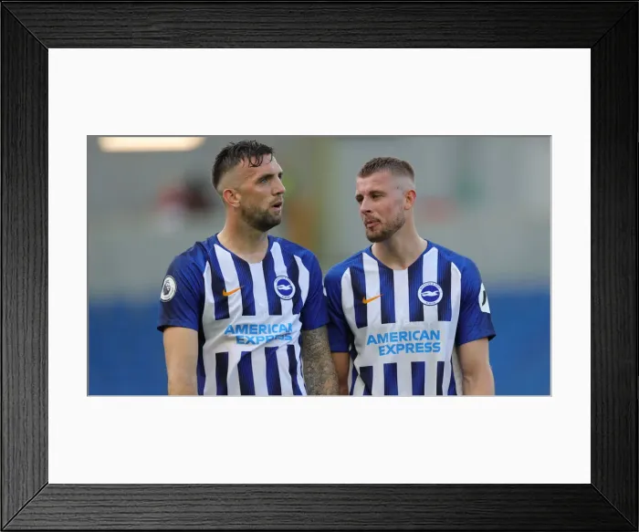 Framed Print : Brighton vs. Burnley: Premier League Clash at American Express Community Stadium - September 10, 2019