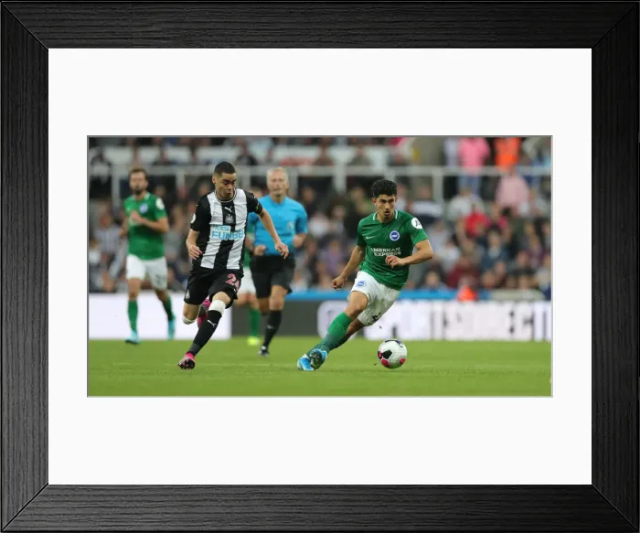 Framed Print : Premier League Showdown: Newcastle United vs. Brighton and Hove Albion at St. James Park (21SEP19) Framed Print : Premier League Showdown: Newcastle United vs. Brighton and Hove Albion at St. James Park (21SEP19)