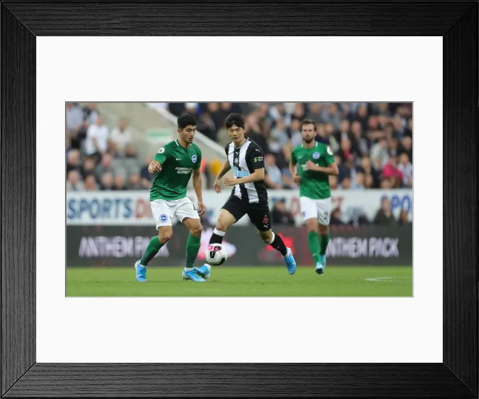 Framed Print : Premier League Showdown: Newcastle United vs. Brighton and Hove Albion at St. James Park (21SEP19) Framed Print : Premier League Showdown: Newcastle United vs. Brighton and Hove Albion at St. James Park (21SEP19)
