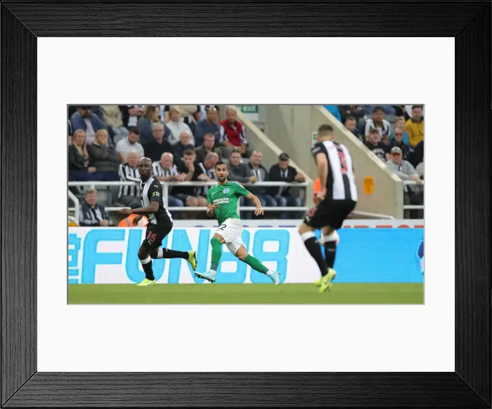 Framed Print : Premier League Showdown: Newcastle United vs. Brighton and Hove Albion at St. James Park (21SEP19) Framed Print : Premier League Showdown: Newcastle United vs. Brighton and Hove Albion at St. James Park (21SEP19)