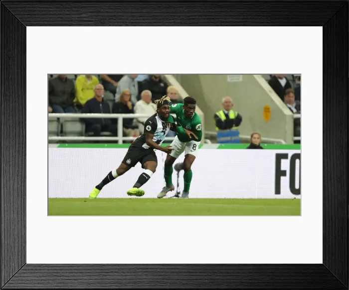 Framed Print : Premier League Showdown: Newcastle United vs. Brighton and Hove Albion at St. James Park (21SEP19) Framed Print : Premier League Showdown: Newcastle United vs. Brighton and Hove Albion at St. James Park (21SEP19)