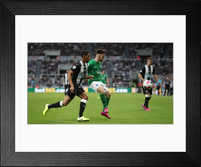 Framed Print : Premier League Showdown: Newcastle United vs. Brighton and Hove Albion at St. James Park (21SEP19) Framed Print : Premier League Showdown: Newcastle United vs. Brighton and Hove Albion at St. James Park (21SEP19)