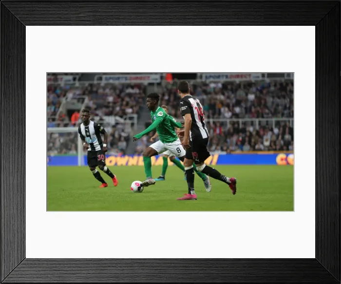 Framed Print : Premier League Showdown: Newcastle United vs. Brighton and Hove Albion at St. James Park (21SEP19) Framed Print : Premier League Showdown: Newcastle United vs. Brighton and Hove Albion at St. James Park (21SEP19)