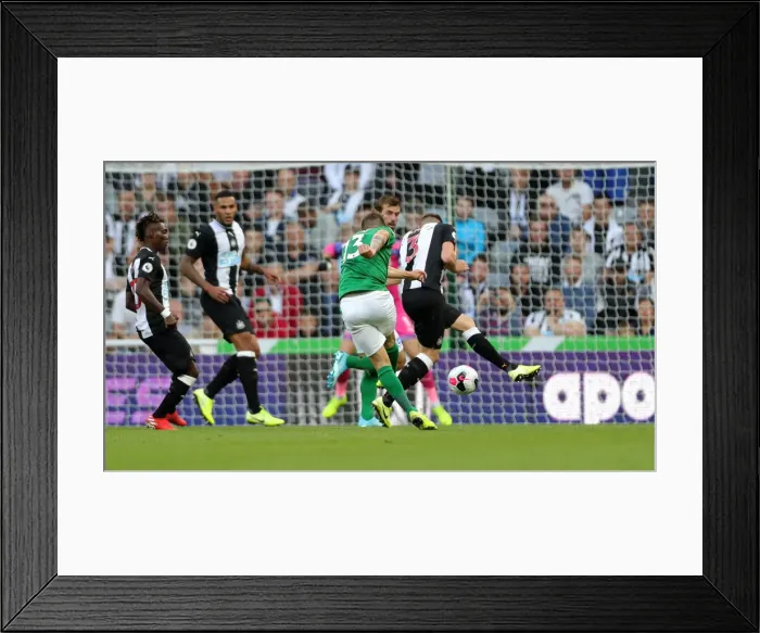 Framed Print : Premier League Showdown: Newcastle United vs. Brighton and Hove Albion at St. James Park (21SEP19) Framed Print : Premier League Showdown: Newcastle United vs. Brighton and Hove Albion at St. James Park (21SEP19)
