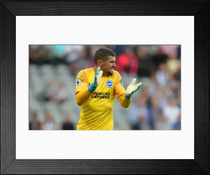 Framed Print : September Showdown: Premier League Clash between Newcastle United and Brighton & Hove Albion (21SEP19)