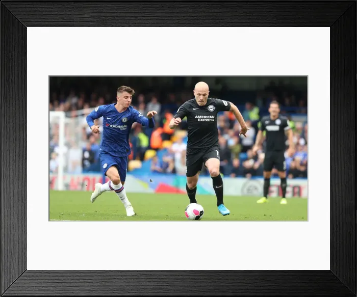 Framed Print : Premier League Showdown: Chelsea vs. Brighton and Hove Albion at Stamford Bridge (28SEP19)