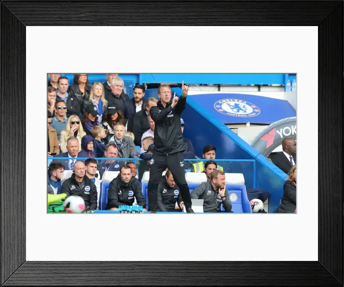 Framed Print : Premier League Showdown: Chelsea vs. Brighton and Hove Albion at Stamford Bridge (28SEP19) Framed Print : Premier League Showdown: Chelsea vs. Brighton and Hove Albion at Stamford Bridge (28SEP19)