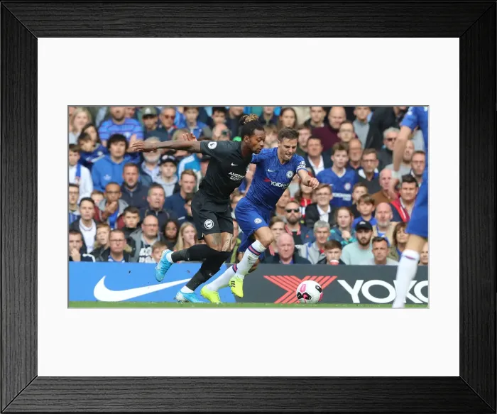 Framed Print : Premier League Showdown: Chelsea vs. Brighton and Hove Albion at Stamford Bridge (28SEP19) Framed Print : Premier League Showdown: Chelsea vs. Brighton and Hove Albion at Stamford Bridge (28SEP19)