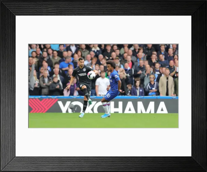Framed Print : Premier League Showdown: Chelsea vs. Brighton and Hove Albion at Stamford Bridge (28SEP19) Framed Print : Premier League Showdown: Chelsea vs. Brighton and Hove Albion at Stamford Bridge (28SEP19)