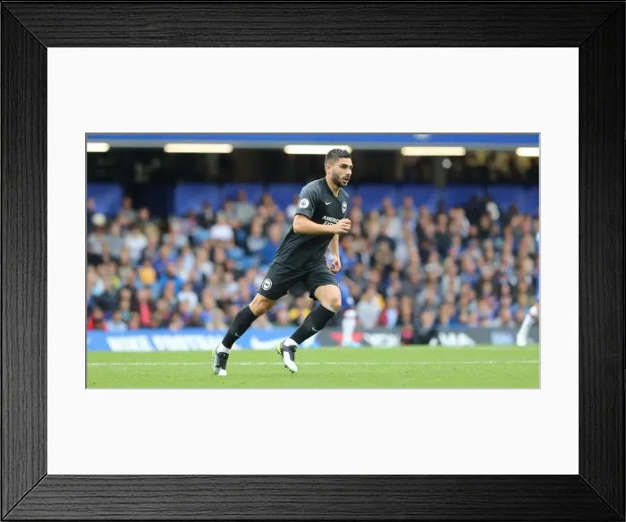 Framed Print : Premier League Showdown: Chelsea vs. Brighton and Hove Albion at Stamford Bridge (28SEP19)