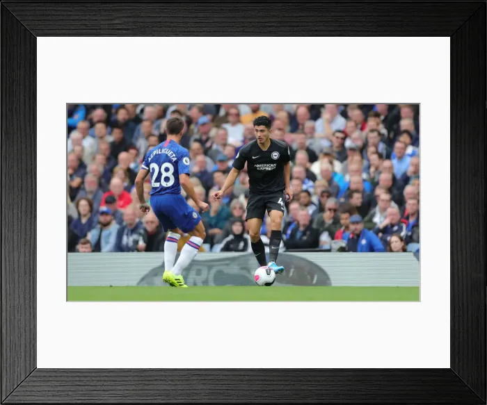 Framed Print : Premier League Showdown: Chelsea vs. Brighton and Hove Albion at Stamford Bridge (28SEP19)