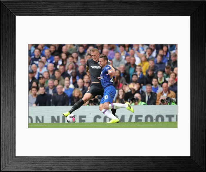 Framed Print : Premier League Showdown: Chelsea vs. Brighton and Hove Albion at Stamford Bridge (28SEP19) Framed Print : Premier League Showdown: Chelsea vs. Brighton and Hove Albion at Stamford Bridge (28SEP19)