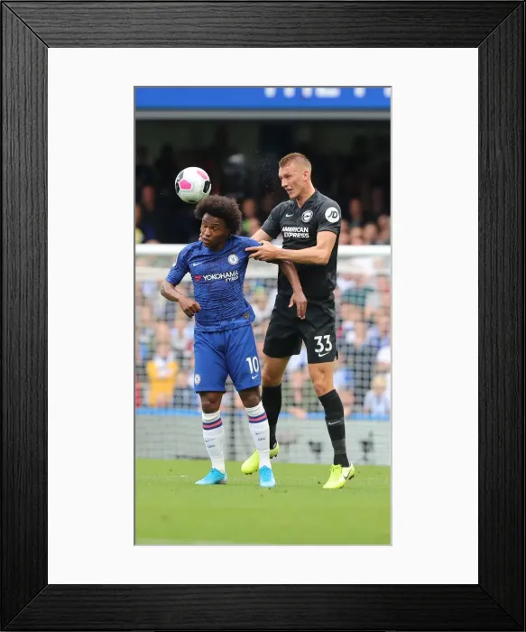 Framed Print : Premier League Showdown: Chelsea vs. Brighton and Hove Albion (28SEP19)