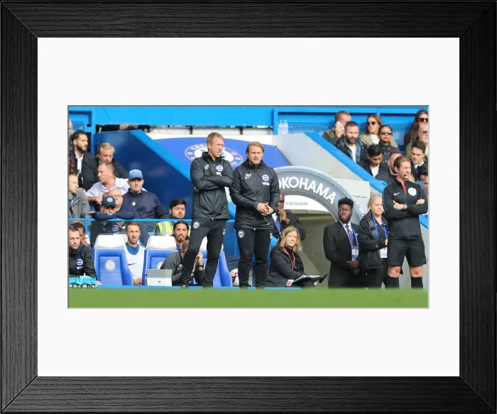 Framed Print : Premier League Showdown: Chelsea vs. Brighton and Hove Albion at Stamford Bridge (28SEP19) Framed Print : Premier League Showdown: Chelsea vs. Brighton and Hove Albion at Stamford Bridge (28SEP19)