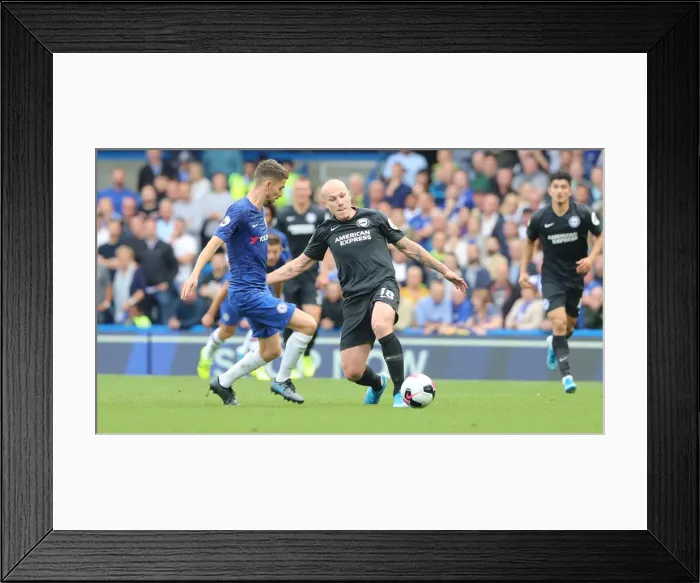 Framed Print : Premier League Showdown: Chelsea vs. Brighton and Hove Albion at Stamford Bridge (28SEP19)