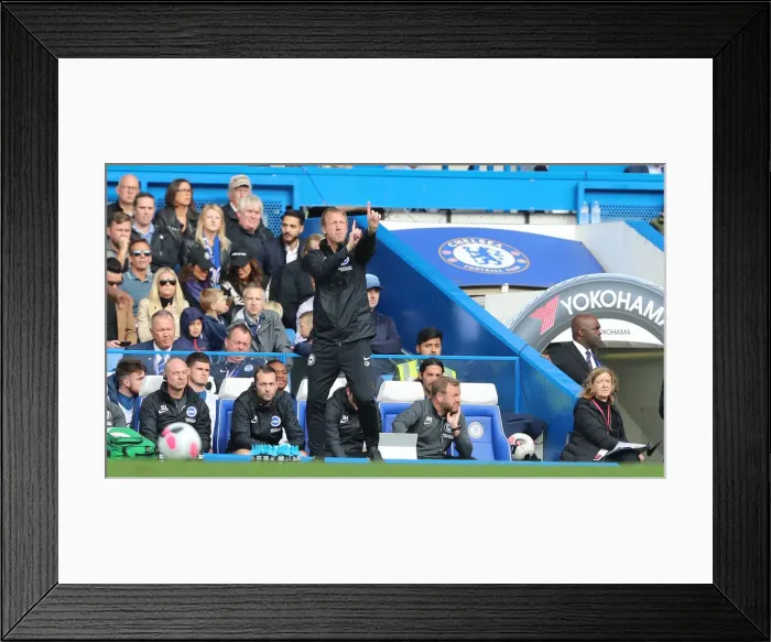 Framed Print : Premier League Showdown: Chelsea vs. Brighton and Hove Albion at Stamford Bridge (28SEP19) Framed Print : Premier League Showdown: Chelsea vs. Brighton and Hove Albion at Stamford Bridge (28SEP19)