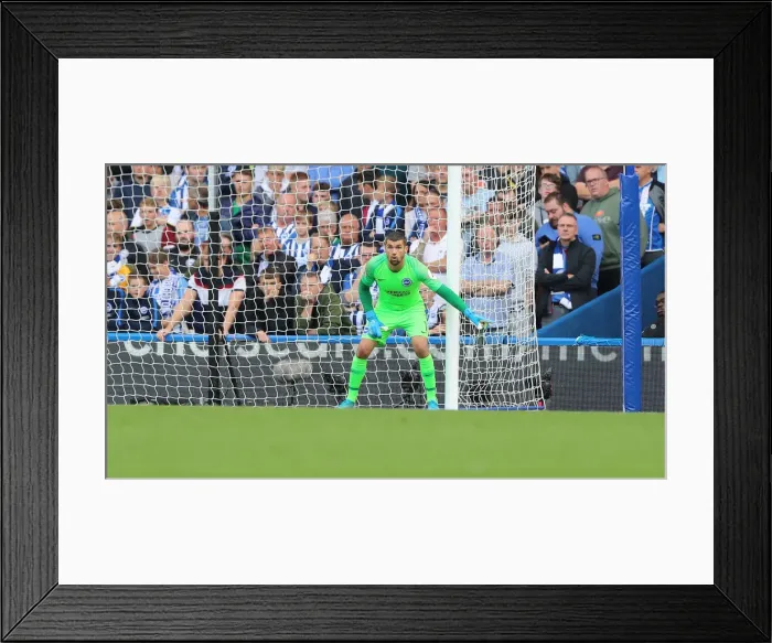 Framed Print : Premier League Showdown: Chelsea vs. Brighton and Hove Albion at Stamford Bridge (28SEP19)