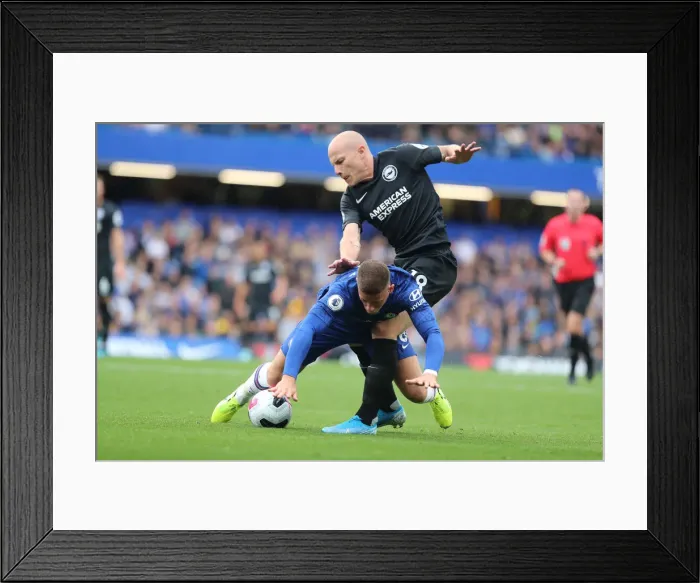 Framed Print : Premier League Showdown: Chelsea vs. Brighton and Hove Albion at Stamford Bridge (28SEP19) Framed Print : Premier League Showdown: Chelsea vs. Brighton and Hove Albion at Stamford Bridge (28SEP19)