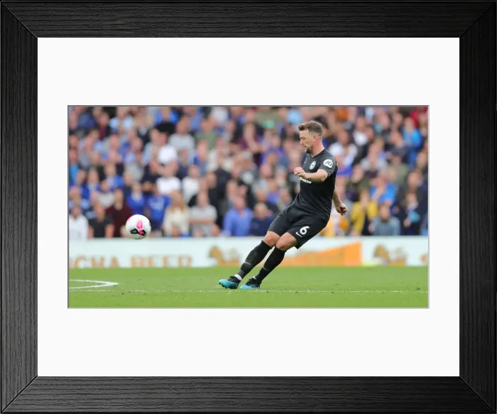 Framed Print : Premier League Showdown: Chelsea vs. Brighton and Hove Albion at Stamford Bridge (28SEP19)