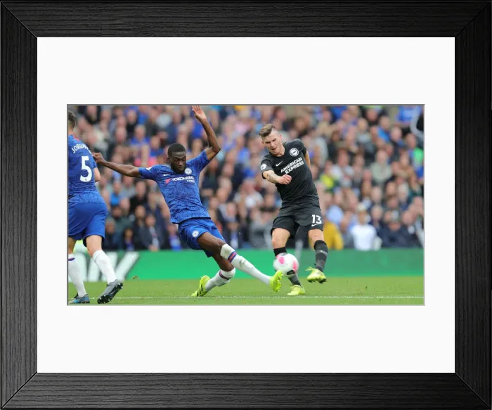 Framed Print : Premier League Showdown: Chelsea vs. Brighton and Hove Albion at Stamford Bridge (28SEP19) Framed Print : Premier League Showdown: Chelsea vs. Brighton and Hove Albion at Stamford Bridge (28SEP19)