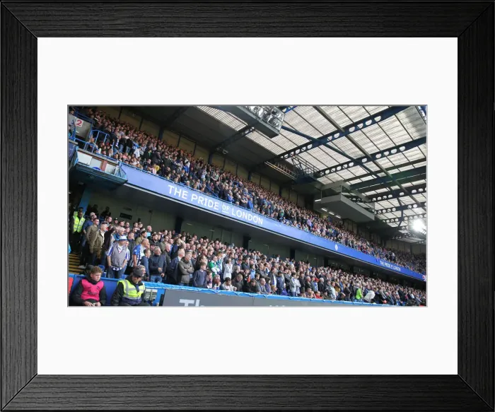 Framed Print : Premier League Showdown: Chelsea vs. Brighton and Hove Albion at Stamford Bridge (28SEP19) Framed Print : Premier League Showdown: Chelsea vs. Brighton and Hove Albion at Stamford Bridge (28SEP19)