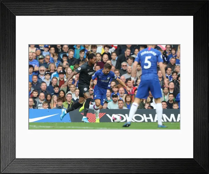 Framed Print : Premier League Showdown: Chelsea vs. Brighton and Hove Albion at Stamford Bridge (28SEP19) Framed Print : Premier League Showdown: Chelsea vs. Brighton and Hove Albion at Stamford Bridge (28SEP19)