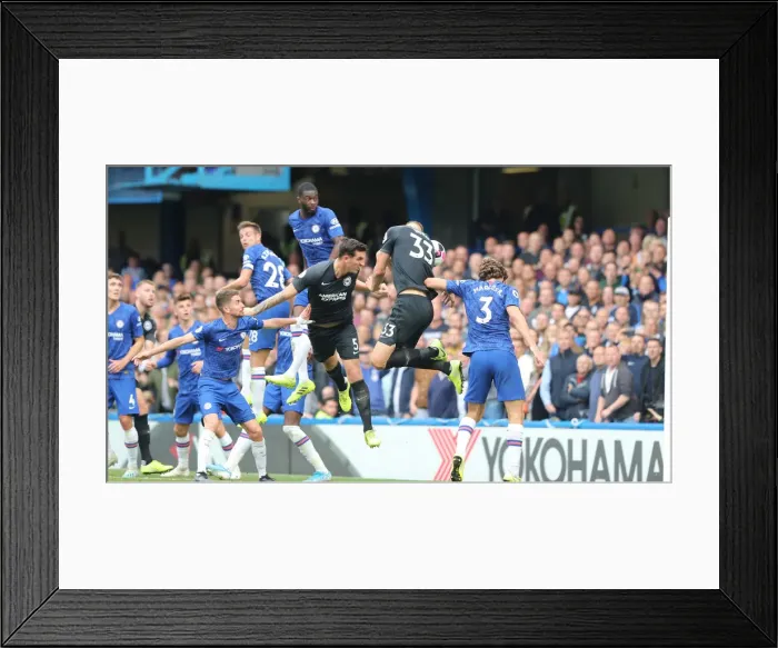Framed Print : Premier League Showdown: Chelsea vs. Brighton and Hove Albion at Stamford Bridge (28SEP19) Framed Print : Premier League Showdown: Chelsea vs. Brighton and Hove Albion at Stamford Bridge (28SEP19)