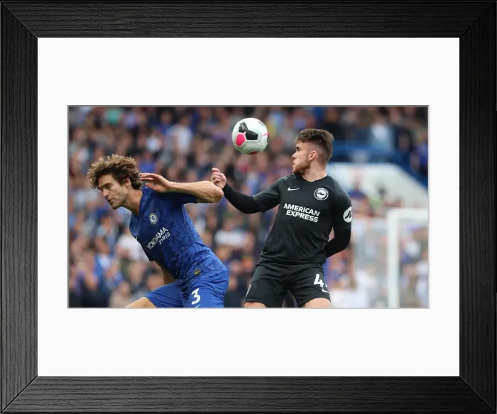 Framed Print : Premier League Showdown: Chelsea vs. Brighton and Hove Albion at Stamford Bridge (28SEP19)