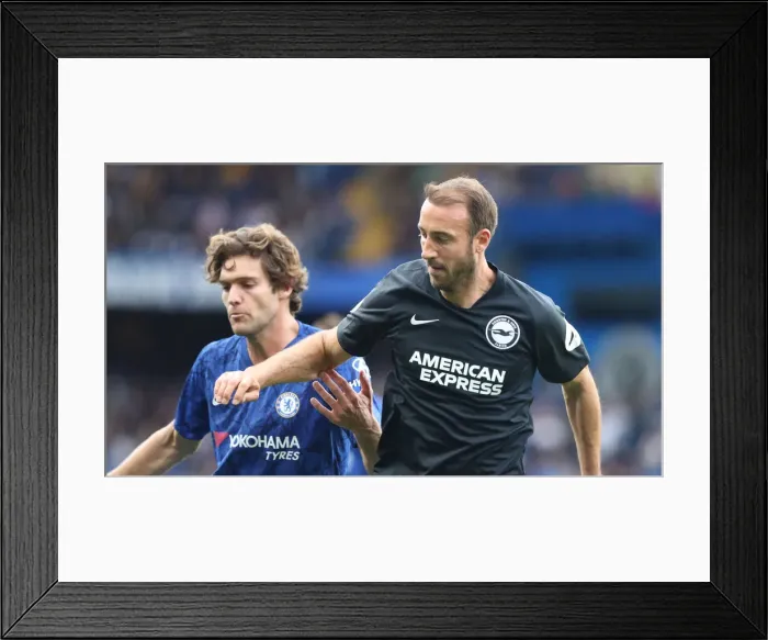 Framed Print : Premier League Showdown: Chelsea vs. Brighton & Hove Albion at Stamford Bridge (28SEP19)