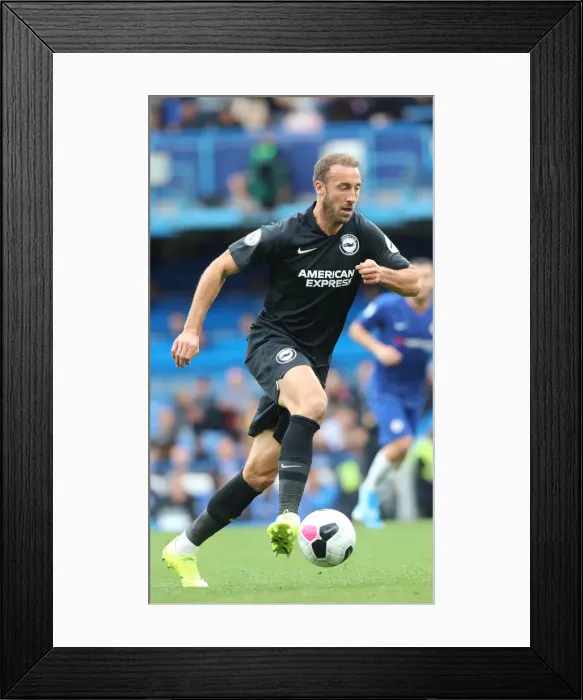 Framed Print : Premier League Showdown: Chelsea vs. Brighton and Hove Albion at Stamford Bridge (28SEP19)