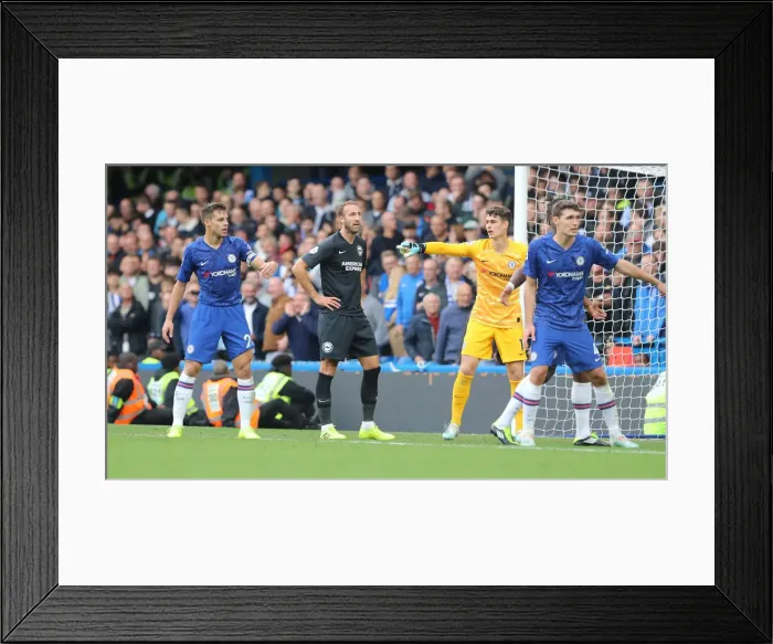 Framed Print : Premier League Showdown: Chelsea vs. Brighton and Hove Albion at Stamford Bridge (28SEP19) Framed Print : Premier League Showdown: Chelsea vs. Brighton and Hove Albion at Stamford Bridge (28SEP19)