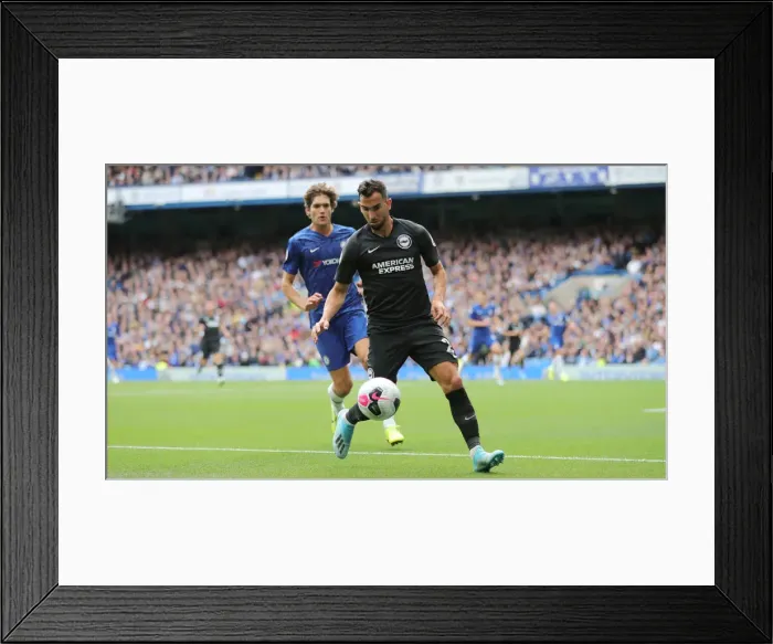 Framed Print : Premier League Showdown: Chelsea vs. Brighton and Hove Albion at Stamford Bridge (28SEP19)