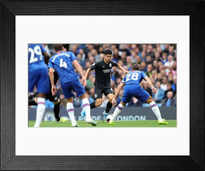 Framed Print : Premier League Showdown: Chelsea vs. Brighton and Hove Albion at Stamford Bridge (28SEP19) Framed Print : Premier League Showdown: Chelsea vs. Brighton and Hove Albion at Stamford Bridge (28SEP19)