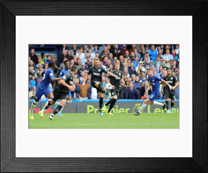 Framed Print : Premier League Showdown: Chelsea vs. Brighton and Hove Albion at Stamford Bridge (28SEP19) Framed Print : Premier League Showdown: Chelsea vs. Brighton and Hove Albion at Stamford Bridge (28SEP19)