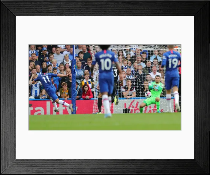 Framed Print : Premier League Showdown: Chelsea vs. Brighton and Hove Albion at Stamford Bridge (28SEP19) Framed Print : Premier League Showdown: Chelsea vs. Brighton and Hove Albion at Stamford Bridge (28SEP19)