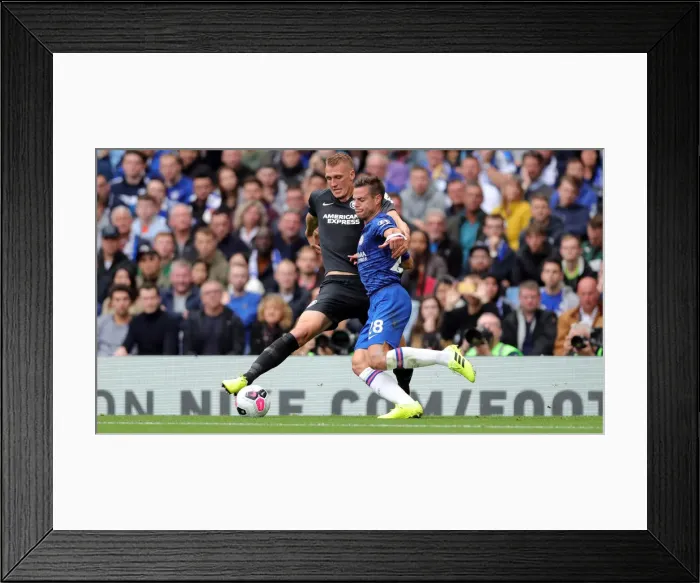 Framed Print : Premier League Showdown: Chelsea vs. Brighton and Hove Albion at Stamford Bridge (28SEP19) Framed Print : Premier League Showdown: Chelsea vs. Brighton and Hove Albion at Stamford Bridge (28SEP19)