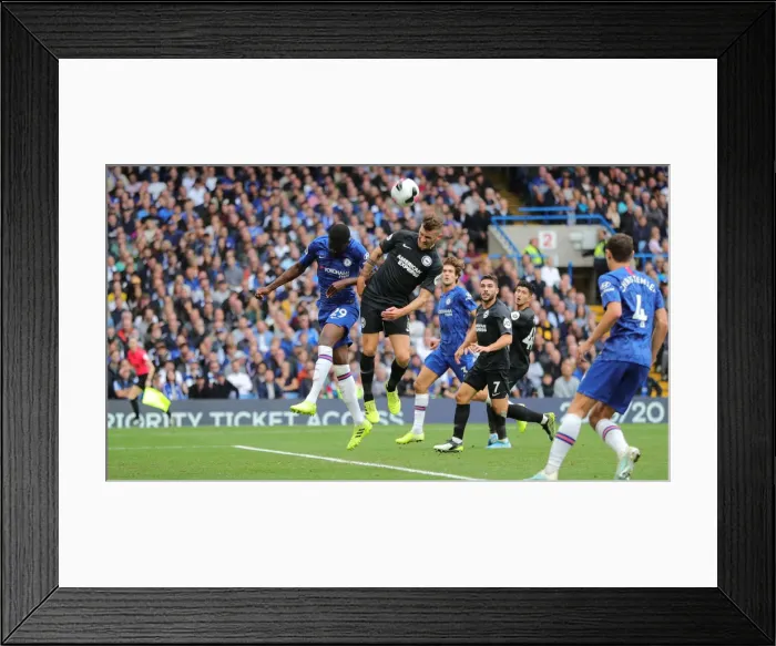Framed Print : Premier League Showdown: Chelsea vs. Brighton and Hove Albion at Stamford Bridge (28SEP19) Framed Print : Premier League Showdown: Chelsea vs. Brighton and Hove Albion at Stamford Bridge (28SEP19)