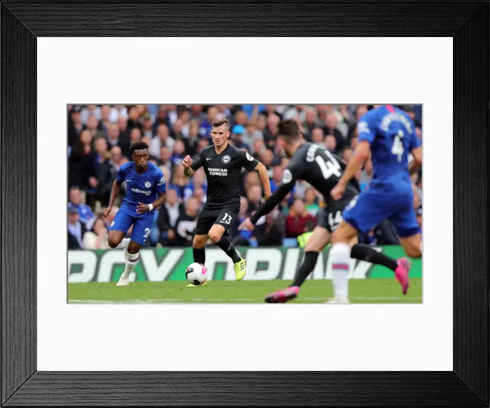 Framed Print : Premier League Showdown: Chelsea vs. Brighton and Hove Albion at Stamford Bridge (28SEP19) Framed Print : Premier League Showdown: Chelsea vs. Brighton and Hove Albion at Stamford Bridge (28SEP19)